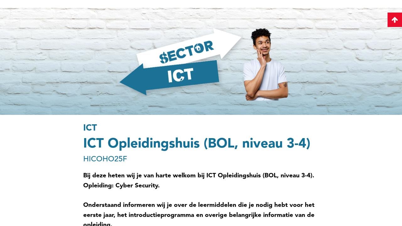 ict opleiding mbo niveau 4